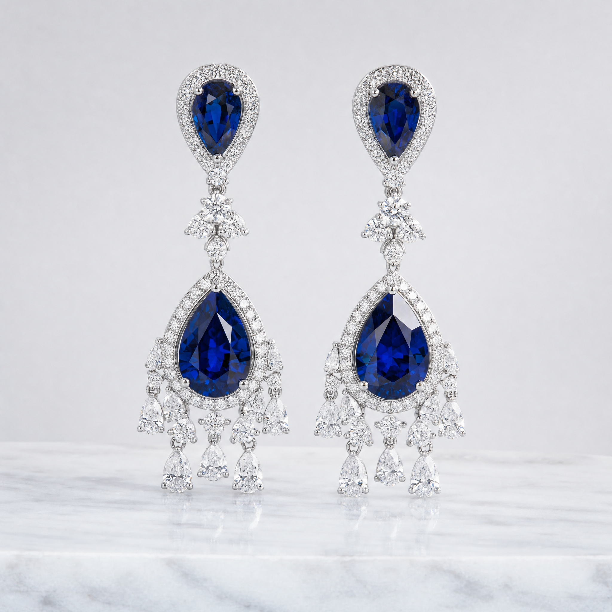 Ice Cascade earrings